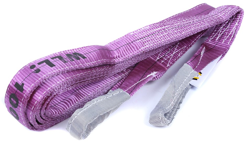 Flat Webb Lifting Sling, WLL 1,000kg x 5M (With Test Cert).  Buyers Note -