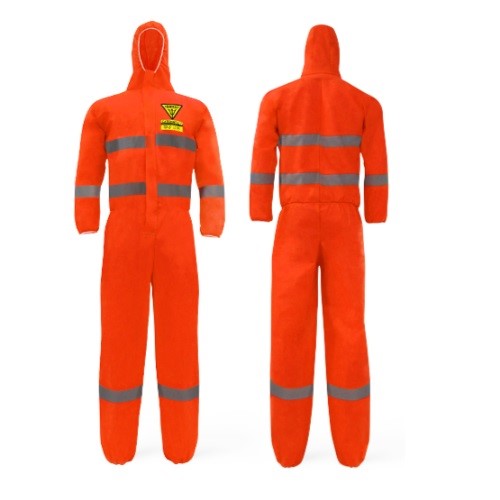 10 x TRIDENT Day/Night CAT 3 Coverall, Size 4XL, Type 5/6, High Breatabilit