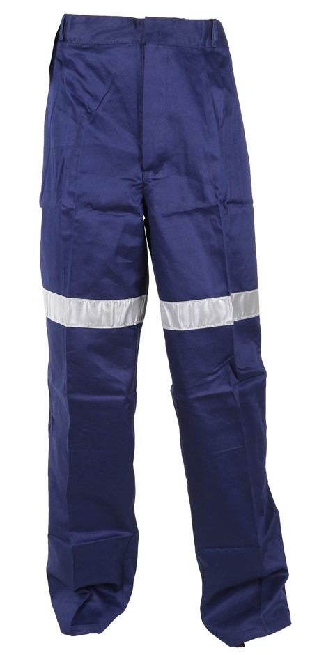 20 x WORKSENSE Cotton Drill Trousers, Size 87R, Light Weight, 3M Reflective