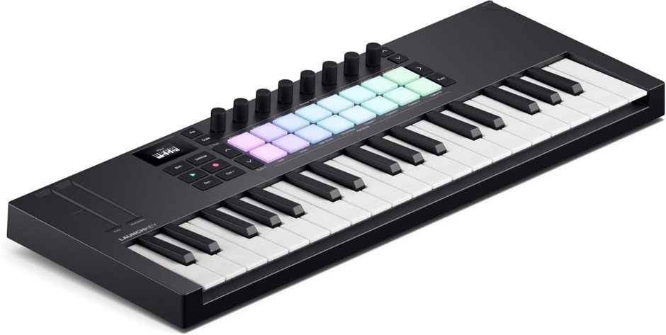 Launchkey Mini 37 MK4 - Portable 37 Mini-Key, USB, MIDI Keyboard Controller
