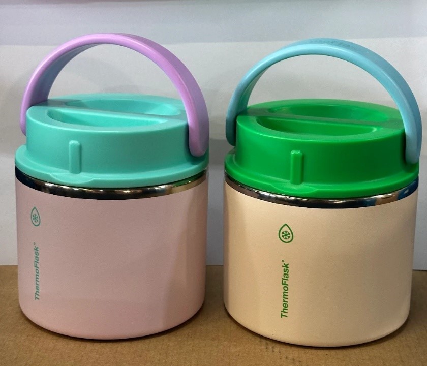 THERMOFLASK Insulated Food Jar, 590ml. NB: Refer to photos for the colors.