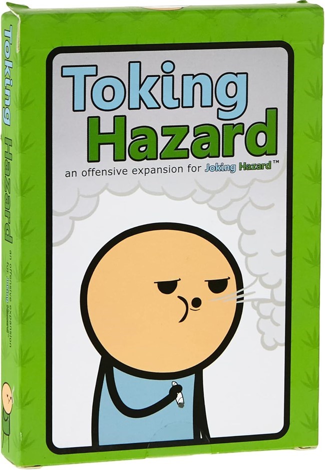 JOKING HAZARD Toking Hazard Adult Party Game Expansion Card Pack, Green, Pr