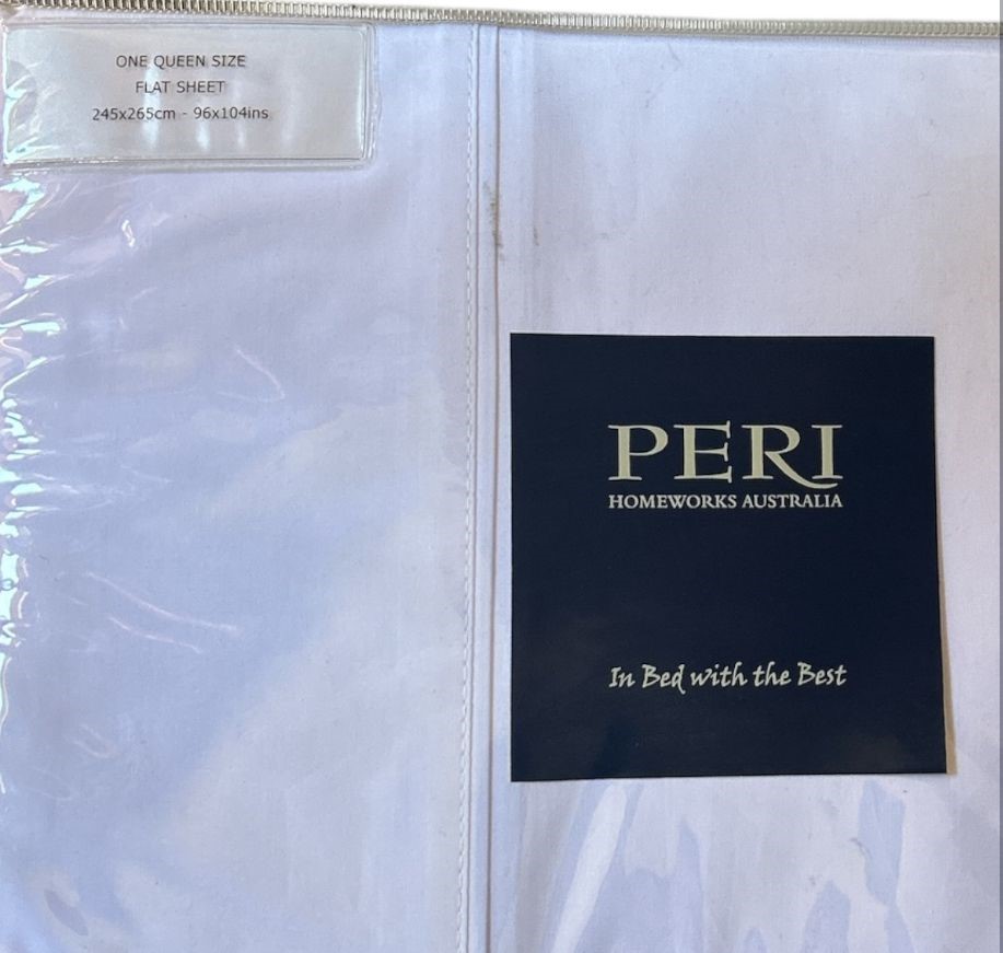Peri Homeworks Queen Size Flat Sheet