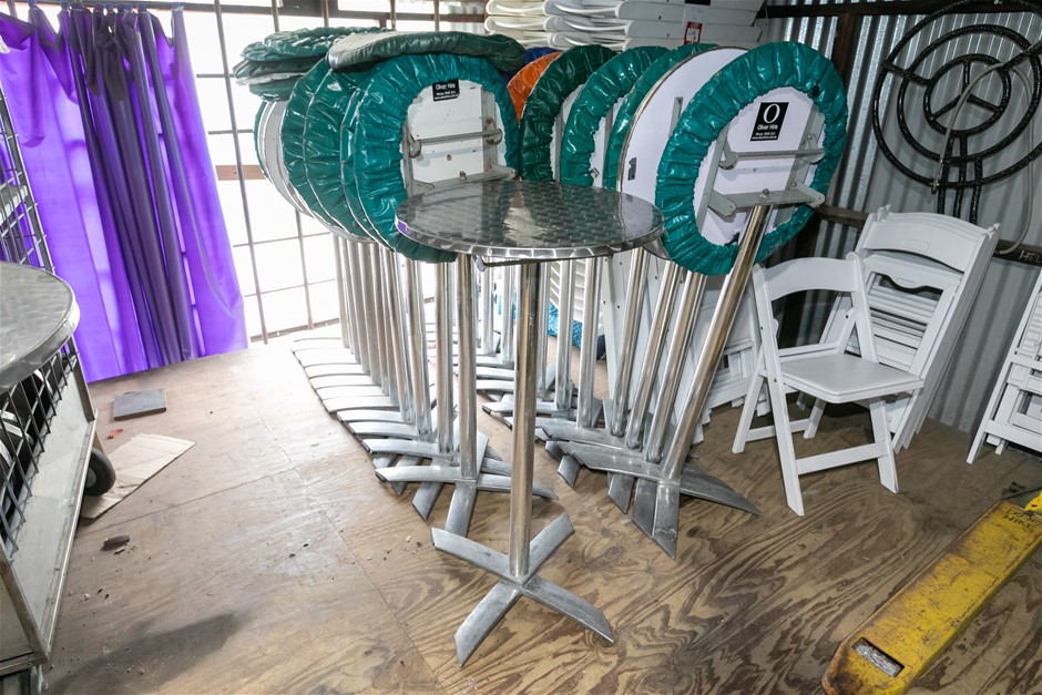 Round High Bar Tables