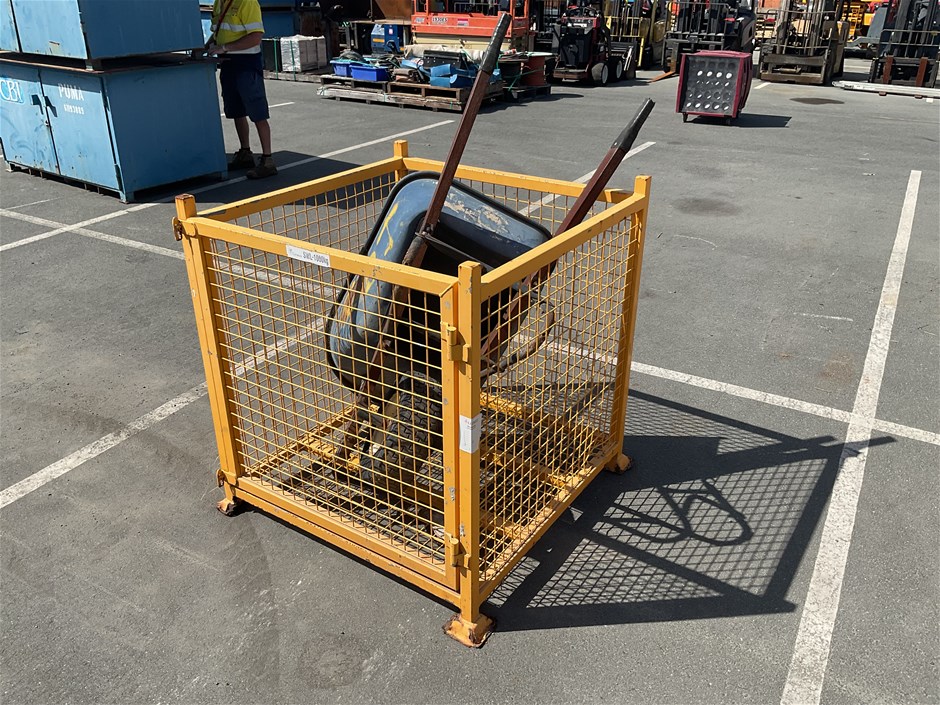 <p>Wheel Burrow And Storage Cage</p>