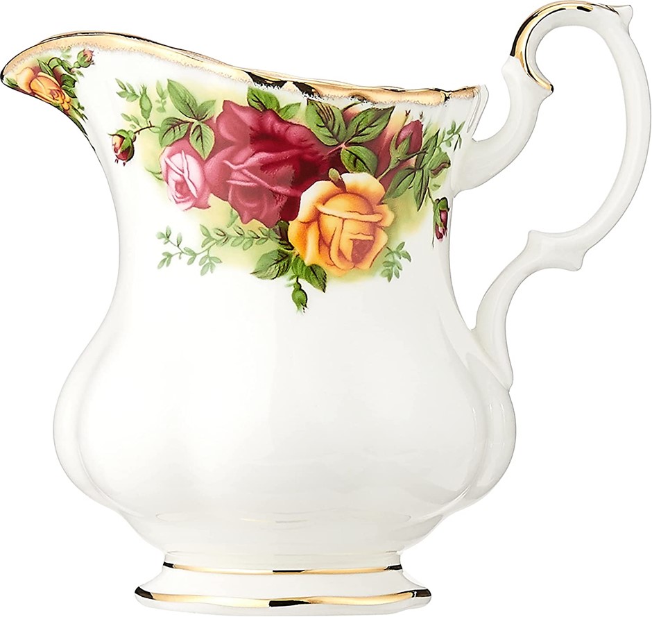 ROYAL ALBERT Old Country Roses Creamer, 222mL.