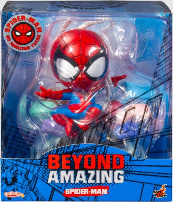 HOT TOYS Marvel Comics Beyond Amazing 'Spider Man' Cosbaby Figure.