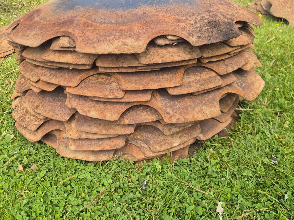 Scalloped Disc Plates To Suit International Etc