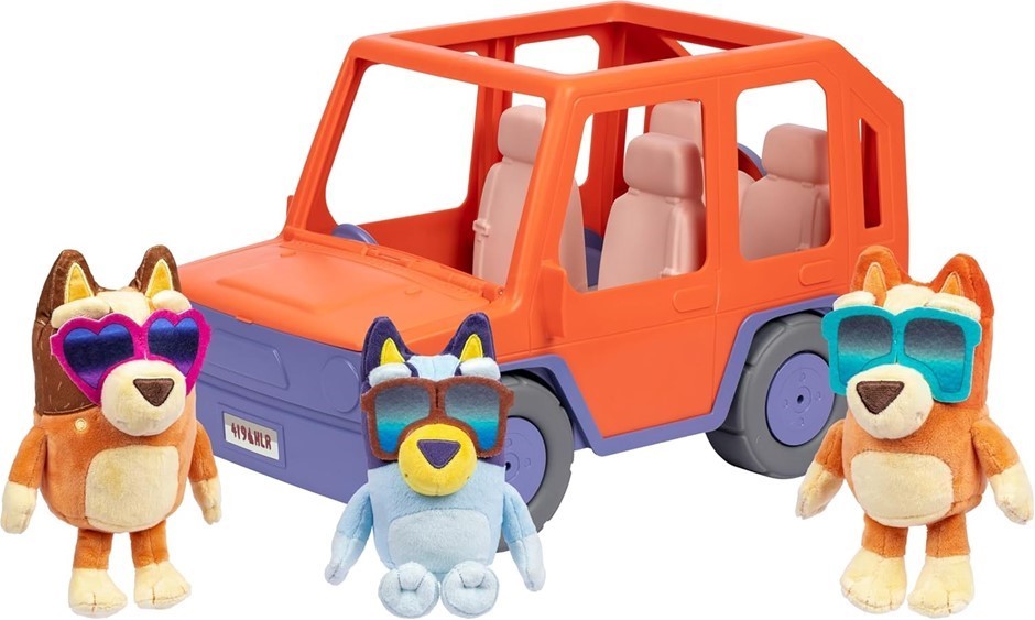 BLUEY S13 Bluey Buddies Big Heeler 4Wd & Family Exclusive
