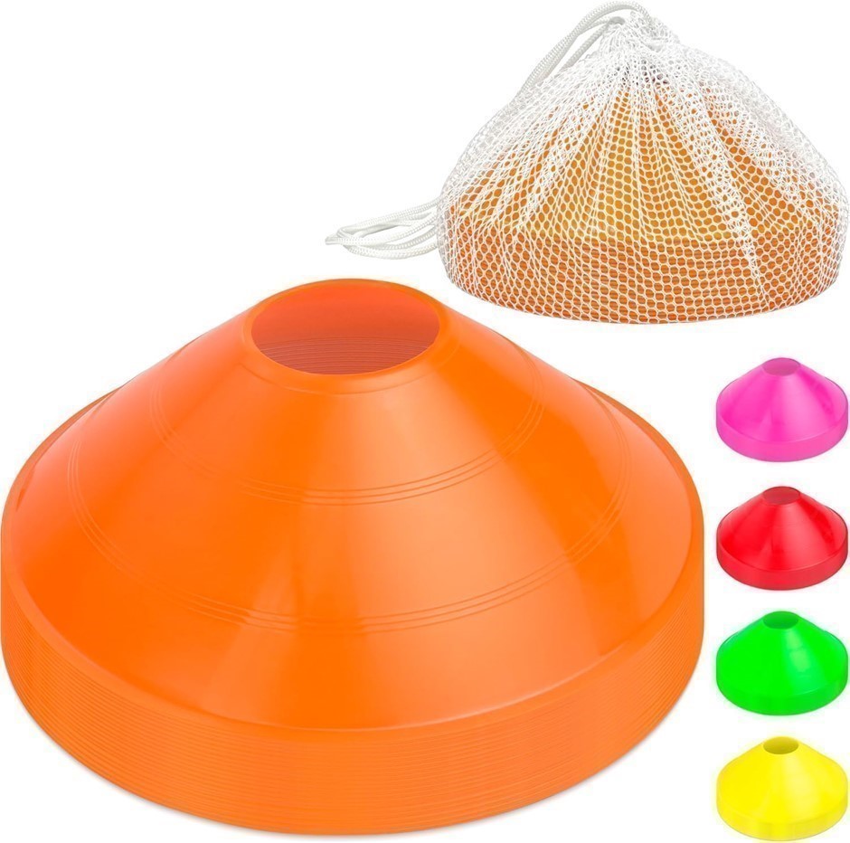 GOSPORTS Sports Training Cone with Tote Bag, Pack of 20.
