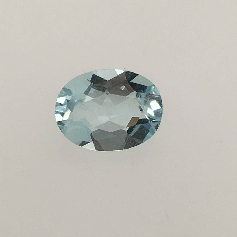 1.68ct One Stone Loose Natural Aquamarine Oval