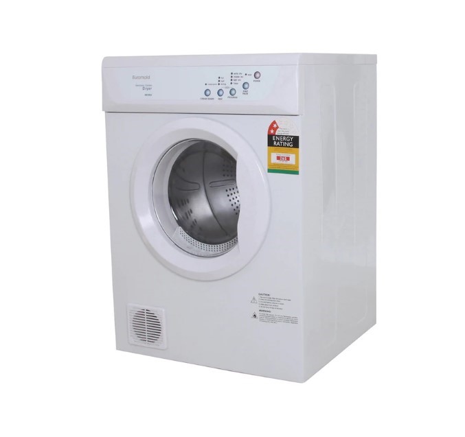 EUROMAID Vented Dryer 6Kg, White, DE6KG.