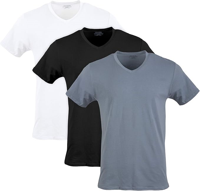 Gildan Men's Cotton Stretch Crew T-Shirt Underwear (pack of 3)
