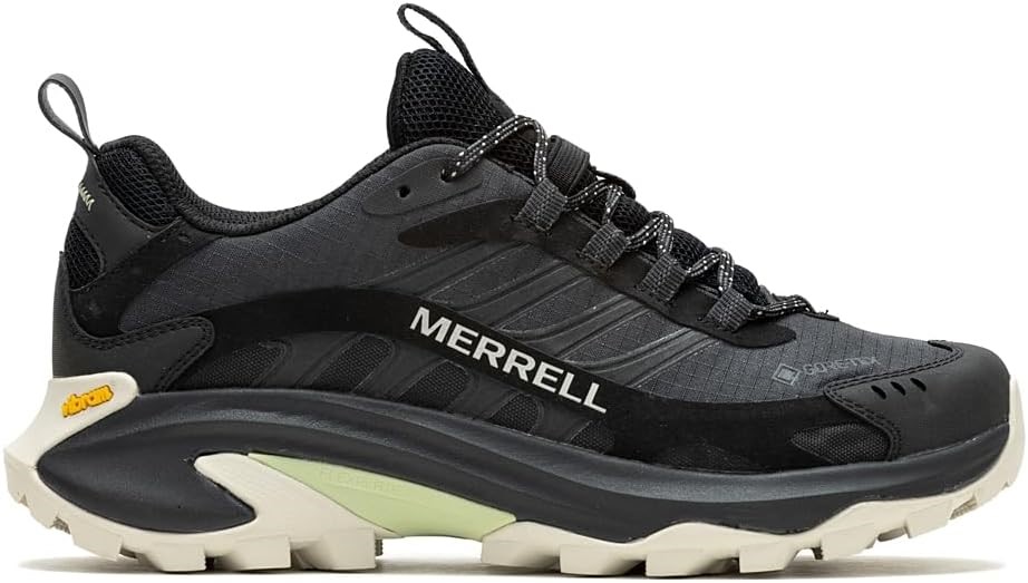 Merrell Women's Moab Speed 2 GTX Hiking Shoe, Black, US 10.5