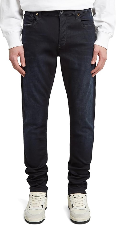 G-STAR RAW Men's 3301 Straight Tapered, Dark Aged, 3036, W30 x L36