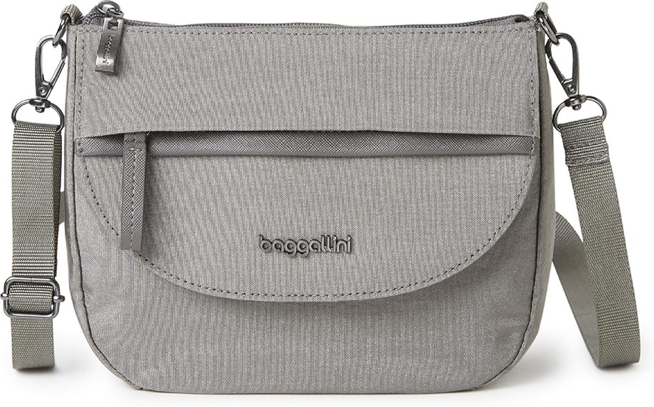 BAGGALINI Pocket Crossbody 2.0, Sterling Shimmer, One Size