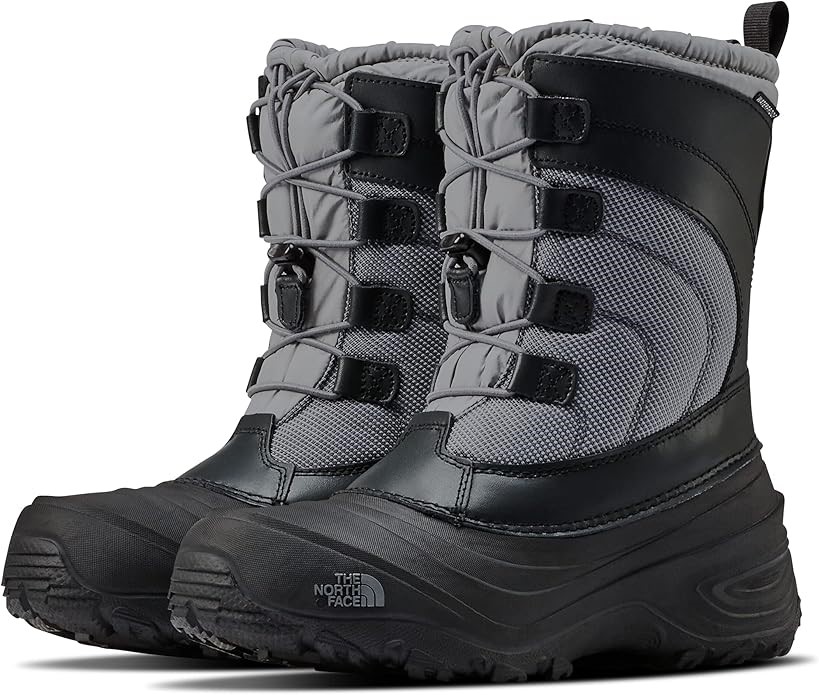 THE NORTH FACE Kid's Alpenglow IV Boots, Griffin Grey/Zinc Grey, 11 US Litt