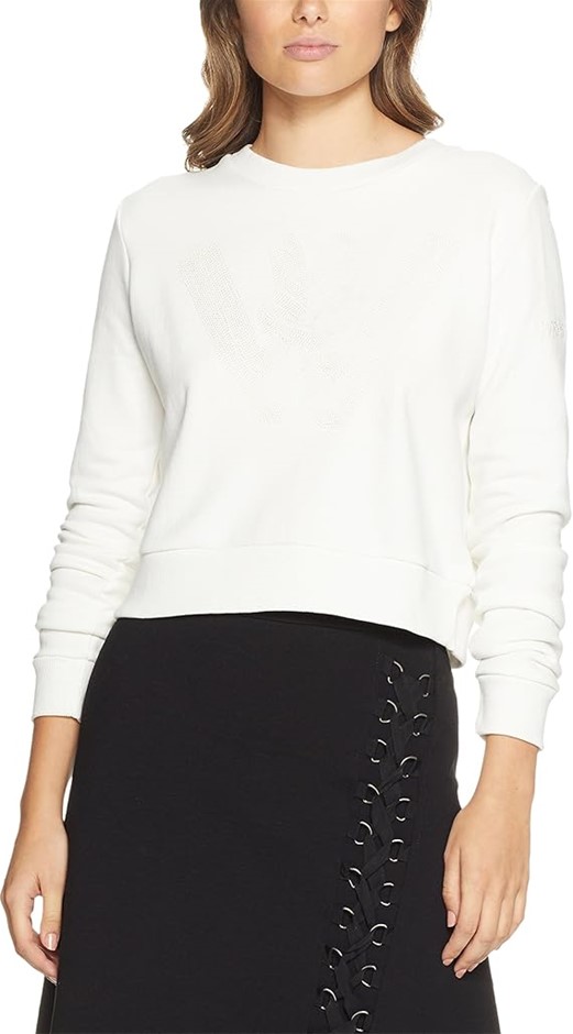 WRANGLER Women's Peace Fleece, Vintage White, Size 10