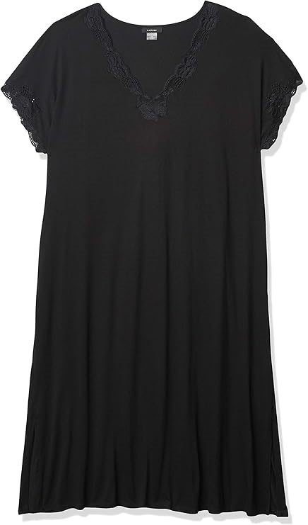 NATORI Women's Zen Floral - Black - Size XL