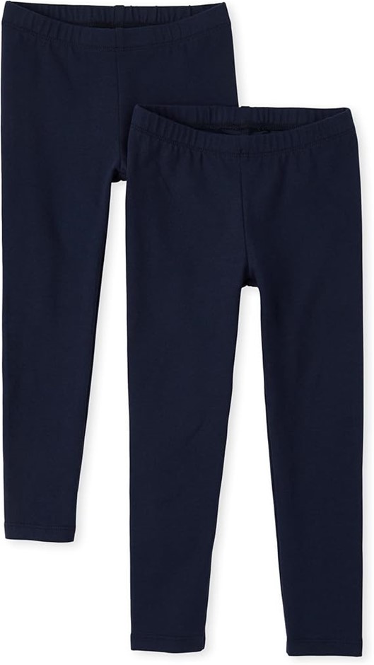 THE CHILDREN'S PLACE Girls Essential Leggings Multipacks, Tidal 2-Pack, X-
