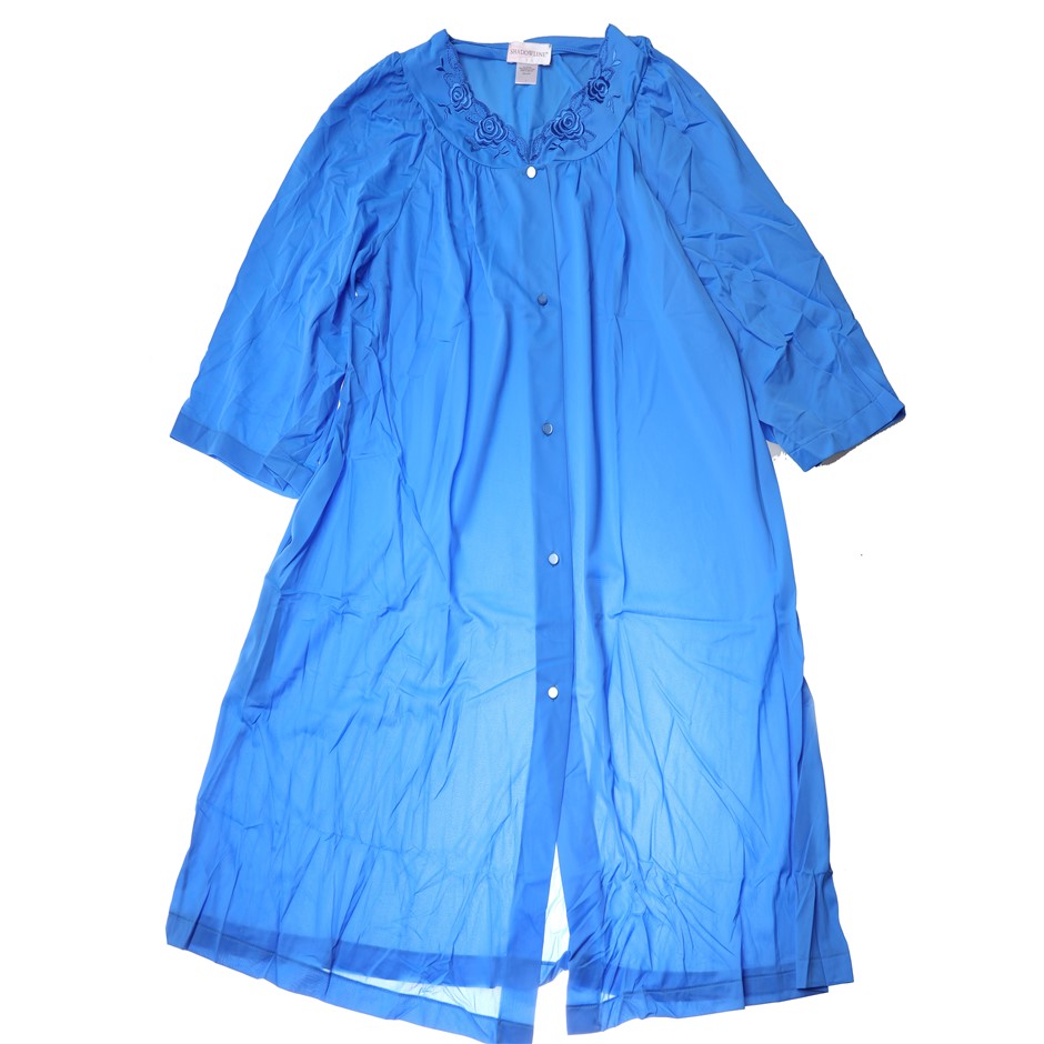 SHADOWLINE Women's Petals 3/4 Sleeve Waltz Coat, Colour: Sapphire, Size: XX