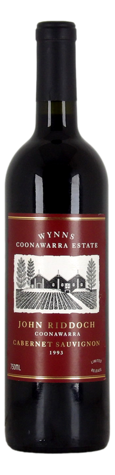 Wynns John Riddoch Cabernet Sauvignon 1993 (1 x 750mL) Coonawarra, SA