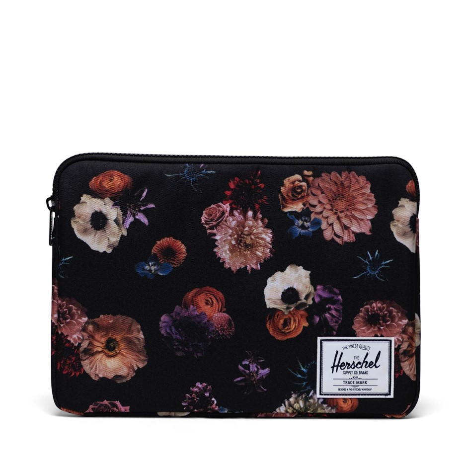 Herschel Anchor Sleeve 14 Inch, Gothic Floral, One Size, Gothic Floral, One