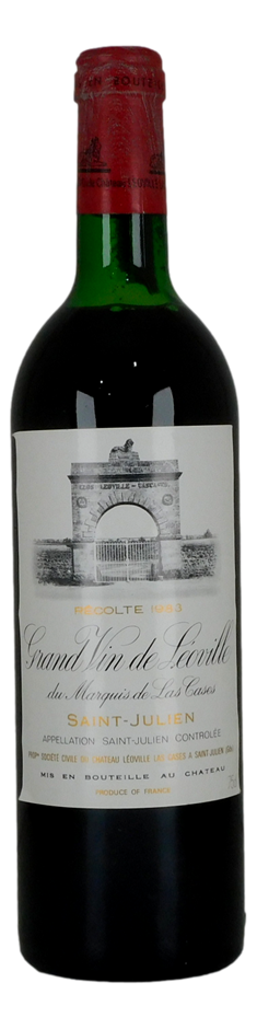 Chateau Leoville-Las Cases 1983 (1x 750mL), Bordeaux.