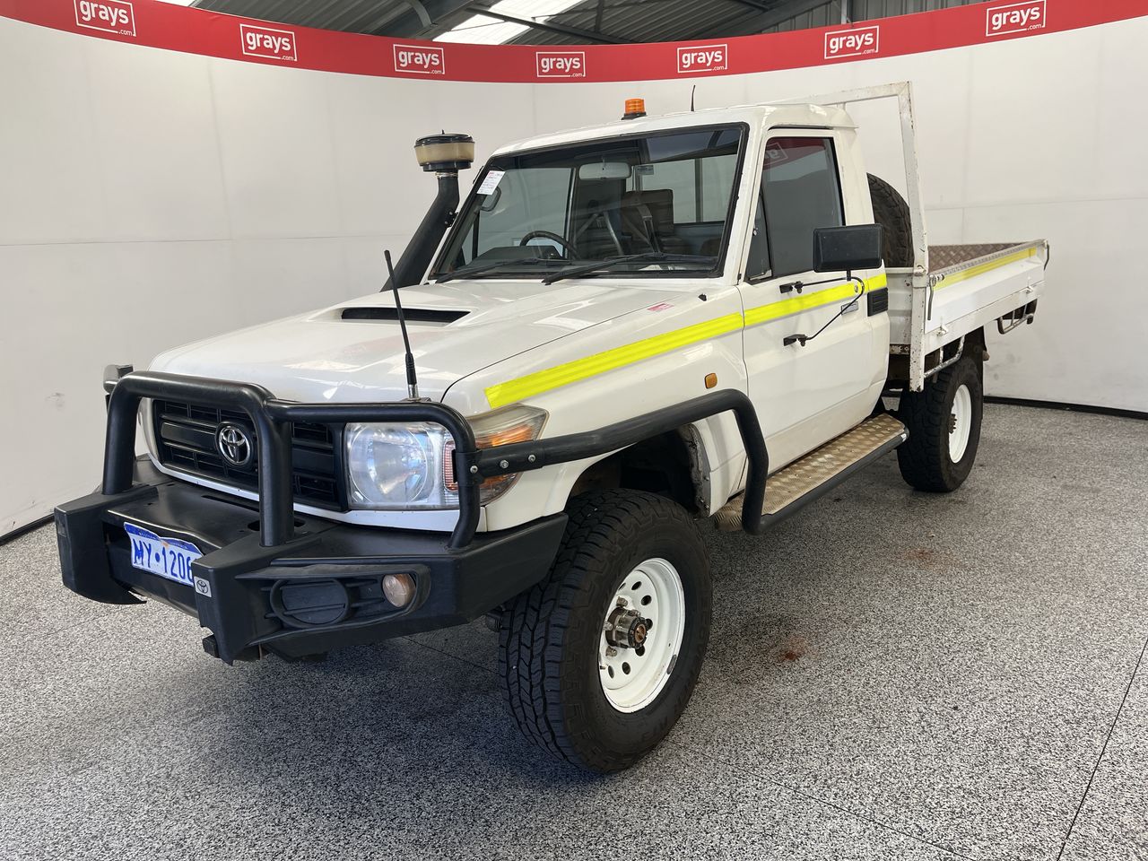 2008 Toyota Landcruiser Workmate VDJ79R Turbo Diesel Manual Cab Chassis