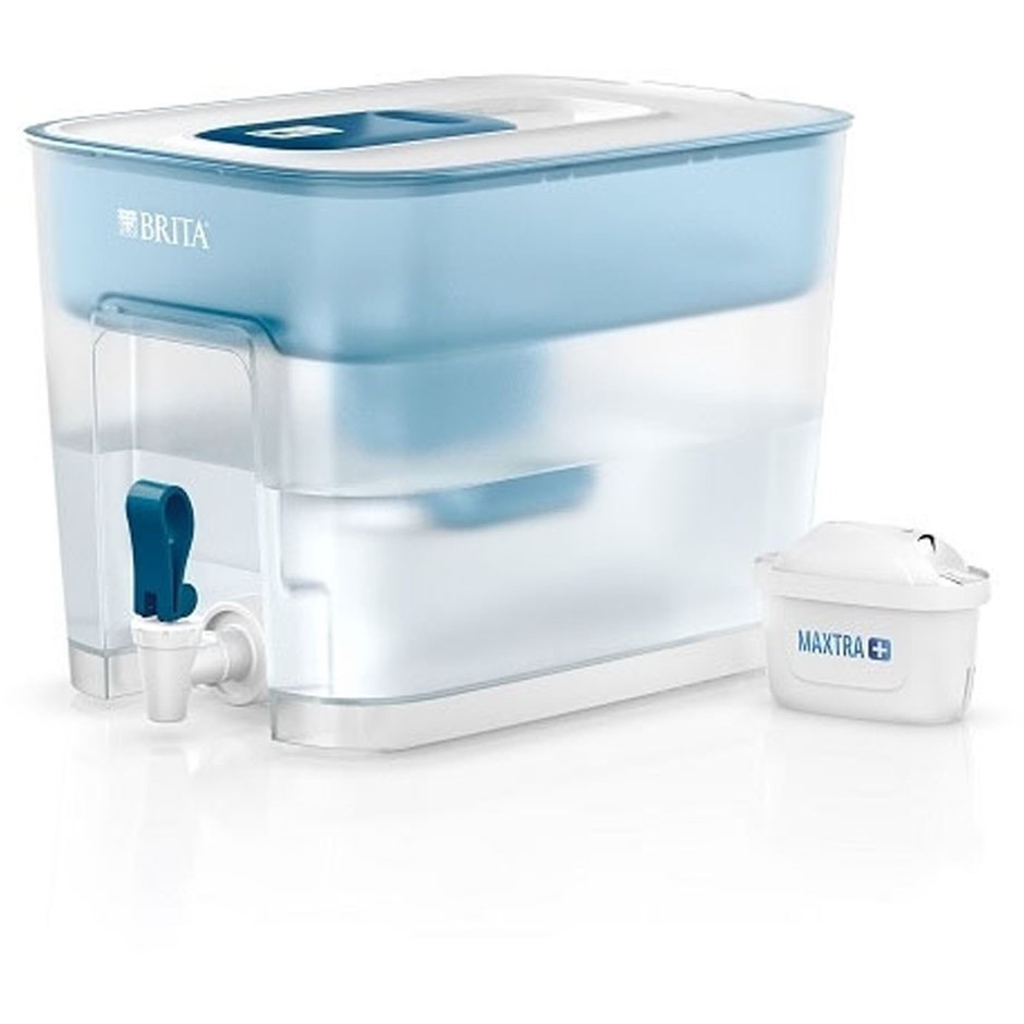 BRITA Water Filter Tank, Flow XXL Capacity w/ Dispensing Tap 8.2L. NB: Used