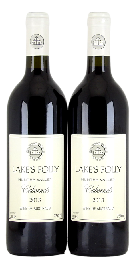 Lakes Folly Cabernets 2013 (2x 750mL), Hunter Valley