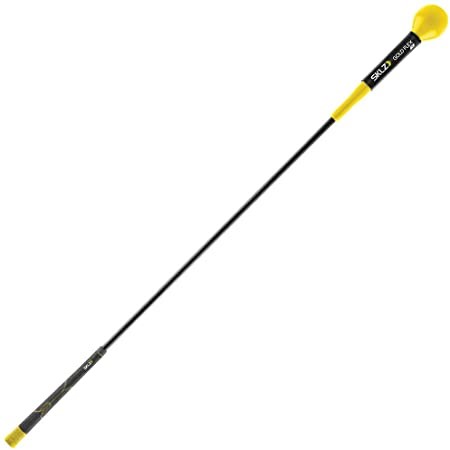 SKLZ Gold Flex Golf Swing Trainer Warm-Up Stick, 48 Inches.