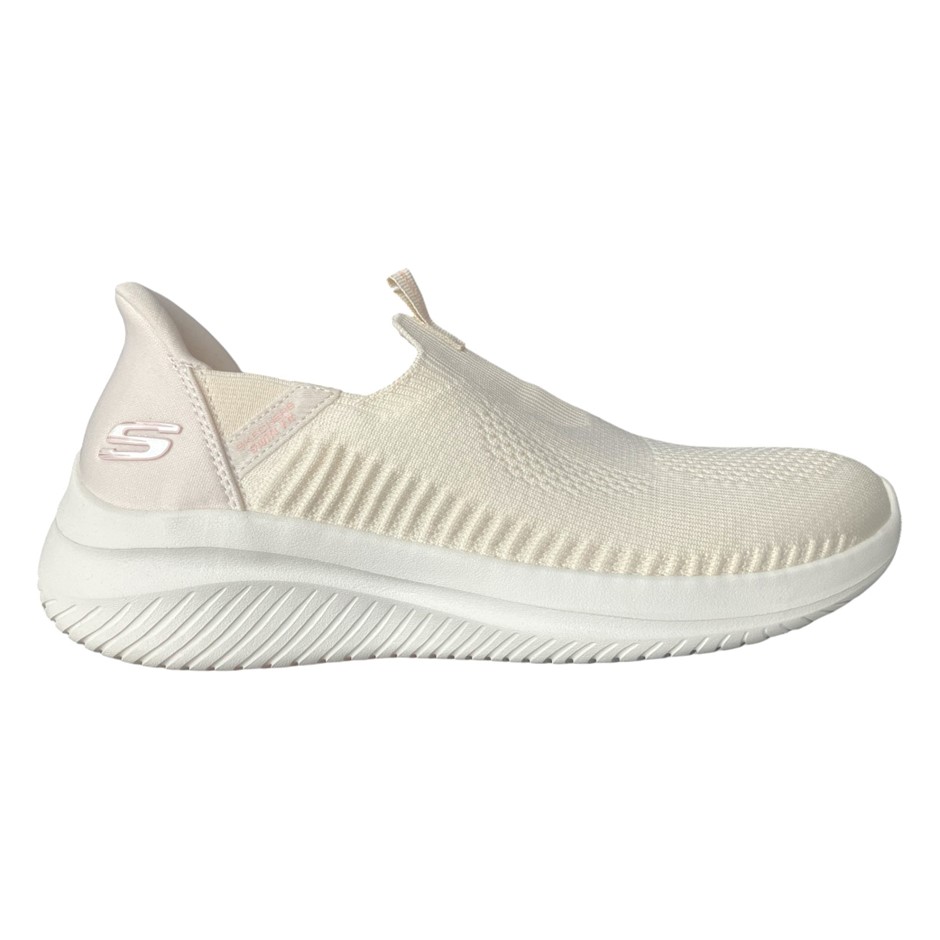 SKECHERS Women's Ultra Flex 3.0 Swift Fit Shoes, Size US8.5, Natural (NAT),