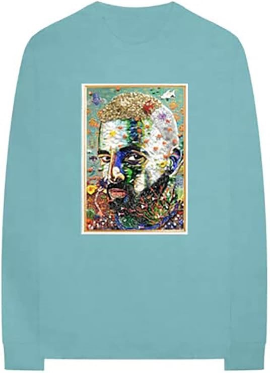 MALUMA #7DJ Portrait L/S Tee, Size M, Mint. Buyers Note - Discount Freight