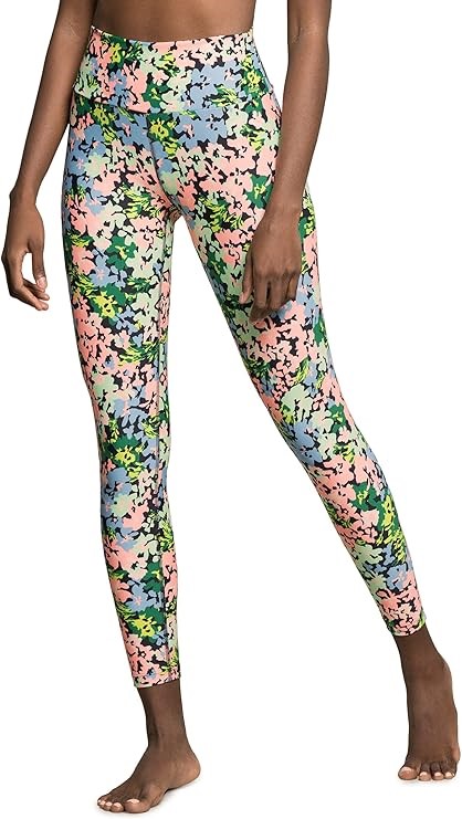 MAAJI Women's High Rise Leggings, Size S, Floral. RRP: US $82. Buyers Note