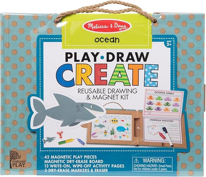 M&D - Natural Play - Play Draw Create - Ocean