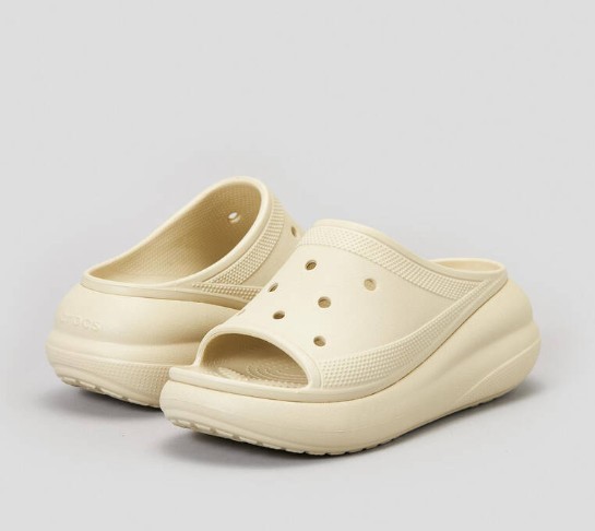 Crocs Unisex Adult Crush Slide, Bone, US M11W13