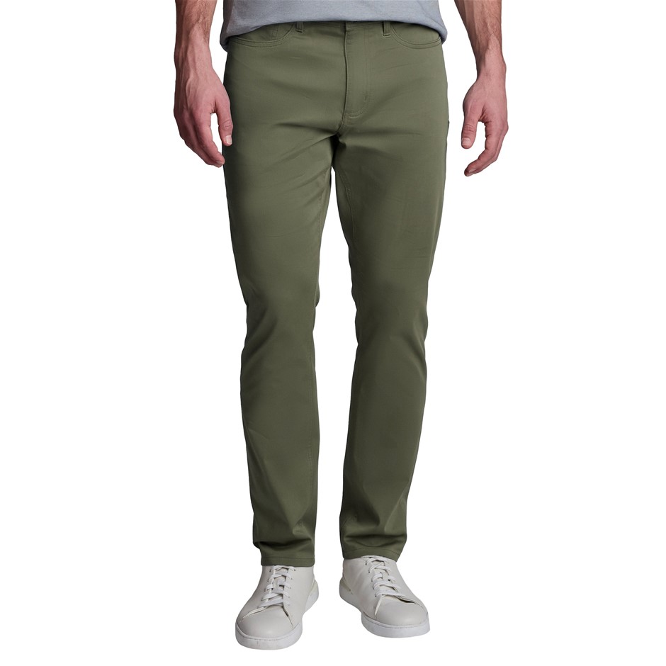 ENGLISH LAUNDRY Air Touch Comfort Straight Pant, Size 34x30, Meadow Green.