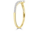 9K Yellow Gold 0.25ct HI I1 DIAMOND RING