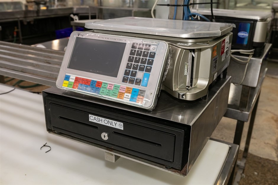 Wedderburn SM-5500B P.O.S Digital Printing Platform Scales