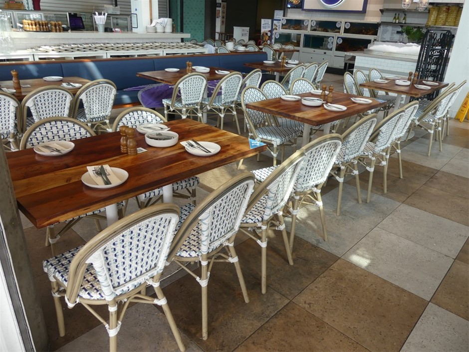 Table And Chair Setting (Commercial Restaurant Qty 5)