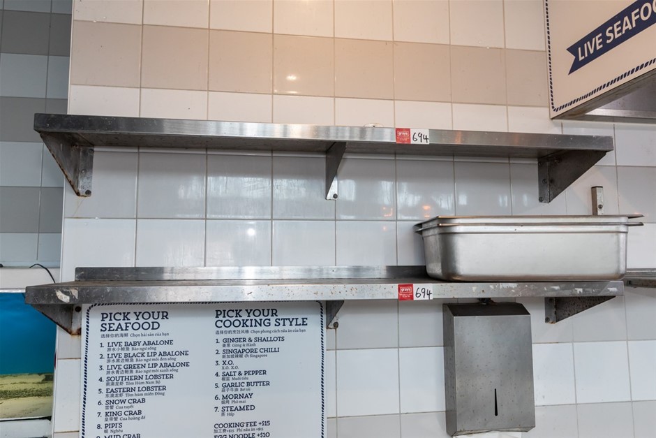 Kitchen Wall Racks And Shelves (Commercial)