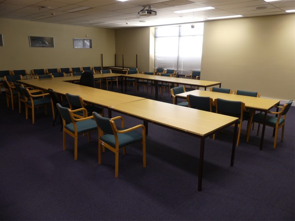 Meeting Room Stackable Chairs And Tables