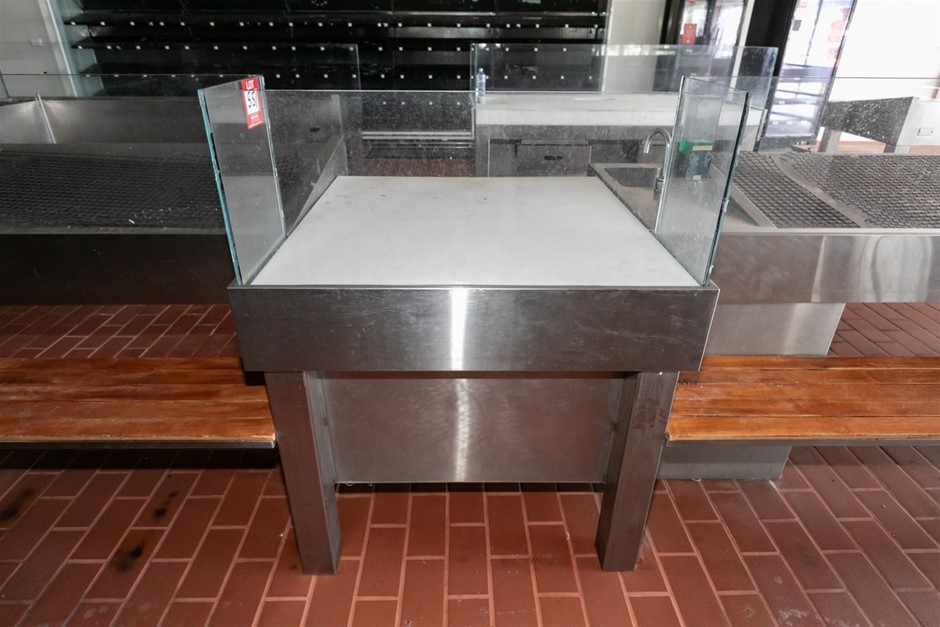 Preperation Bench With Chopping Block (Commercial)