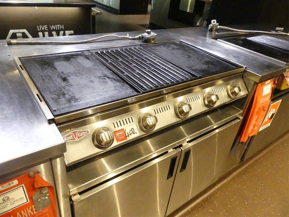 Beef Eater BS12850 4 Burner Gas BBQ (Commercial Kitchen Grade)