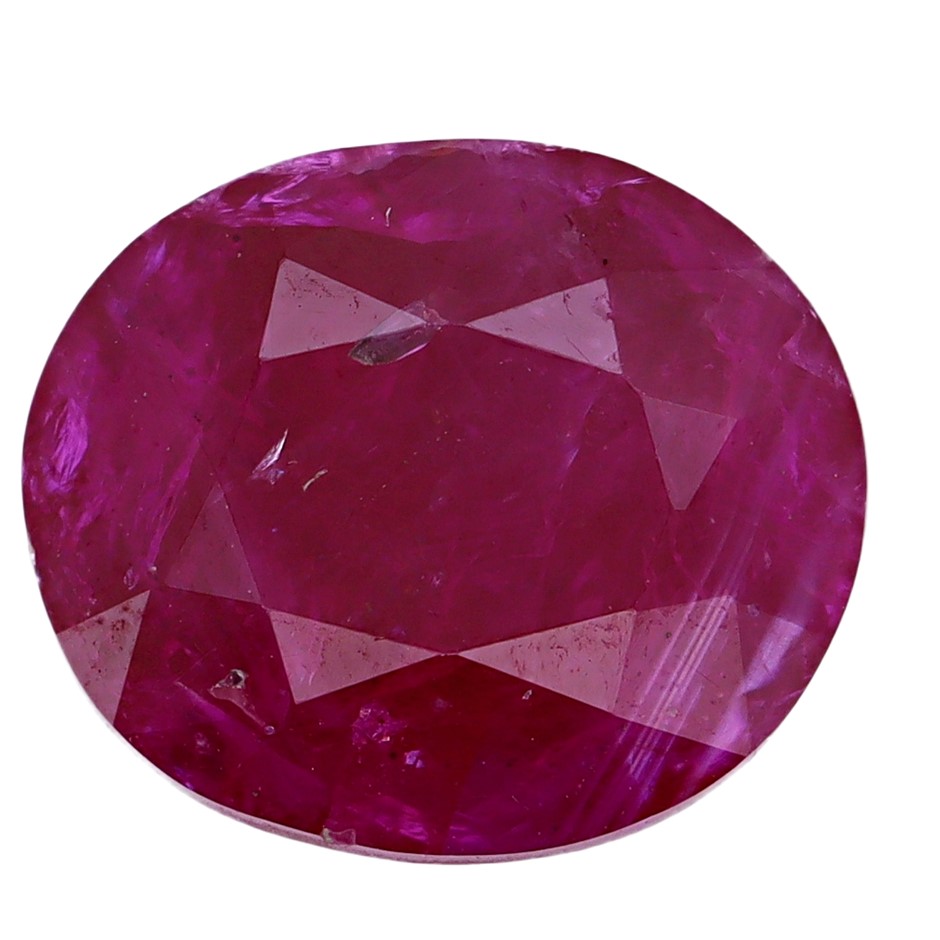 3.19 Carats Red Ruby