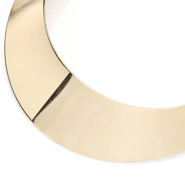 Stainless Steel Double Layer Choker "Clover" Necklace