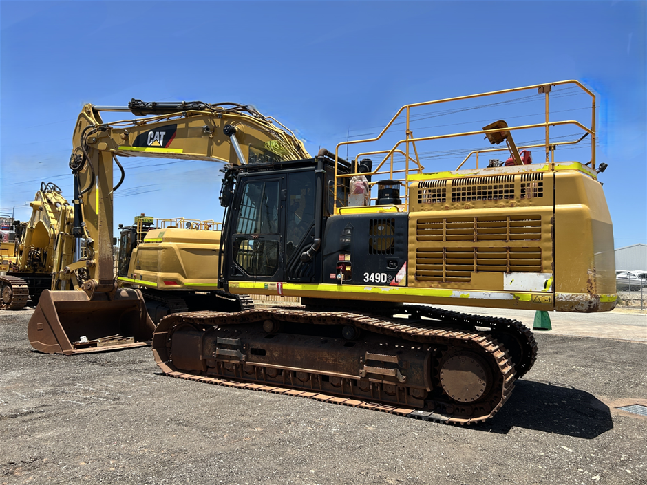 <p>Caterpillar 349D2L Hydraulic Excavator</p>