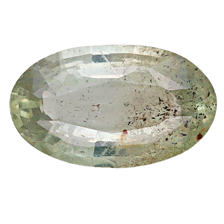1.05 Carats Light Green Sapphire