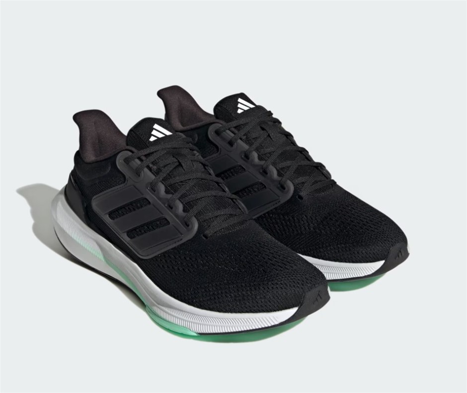 ADIDAS Ultrabounce SHoes, Core Black / Core Black / Pulse Mint,